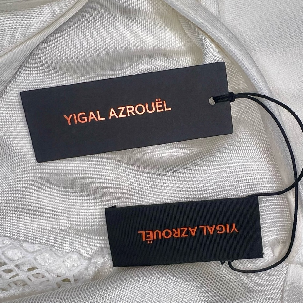 YIGAL AZROUËL | NWT White Maxi Dress for Women Size 6 Medium - Picture 14 of 16